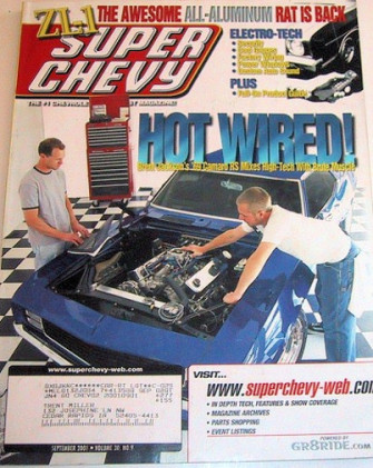 SUPER CHEVY 2001 SEPT - ZL-1, SMOKEY's CHEVELLE